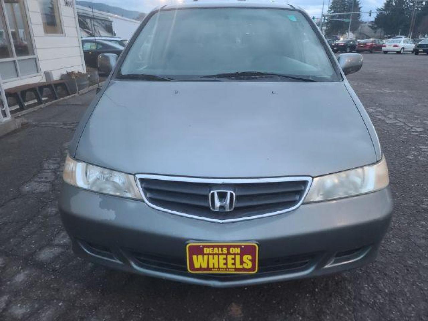 2002 Honda Odyssey EX (2HKRL18642H) with an 3.5L V6 SOHC 24V engine, 5-Speed Automatic transmission, located at 1800 West Broadway, Missoula, 59808, (406) 543-1986, 46.881348, -114.023628 - Photo#1