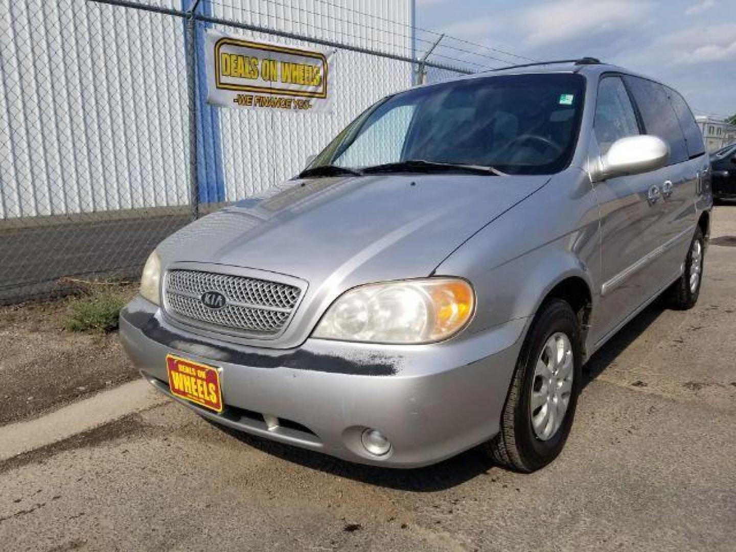 2004 Kia Sedona LX (KNDUP131646) with an 3.5L V6 DOHC 16V engine, 5-Speed Automatic transmission, located at 4047 Montana Ave., Billings, MT, 59101, 45.770847, -108.529800 - Photo#0