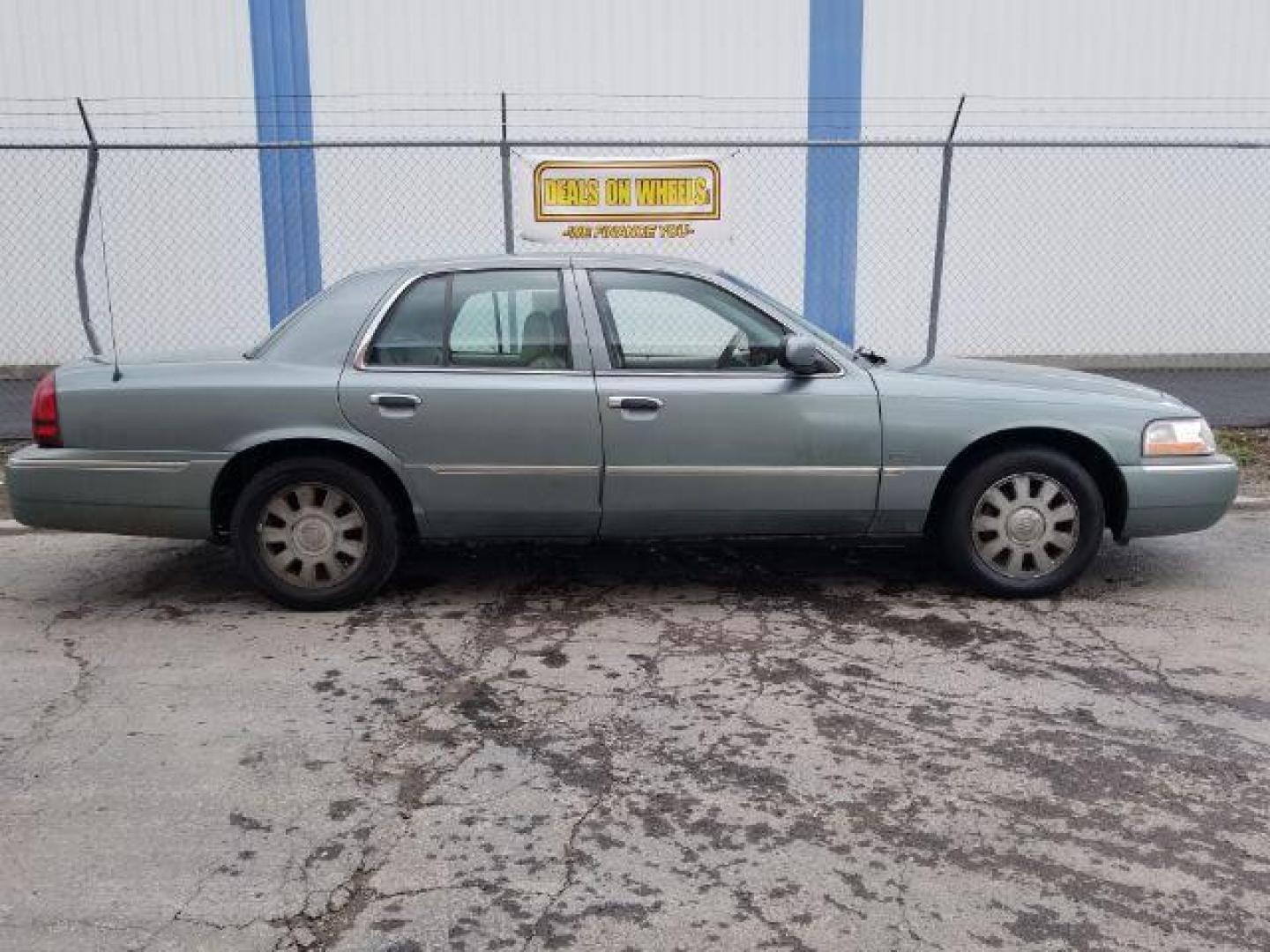 2005 Light Ice Blue Metallic Mercury Grand Marquis LS Ultimate (2MEHM75W25X) with an 4.6L V8 OHC 16V engine, 4-Speed Automatic transmission, located at 1800 West Broadway, Missoula, 59808, (406) 543-1986, 46.881348, -114.023628 - Photo#5