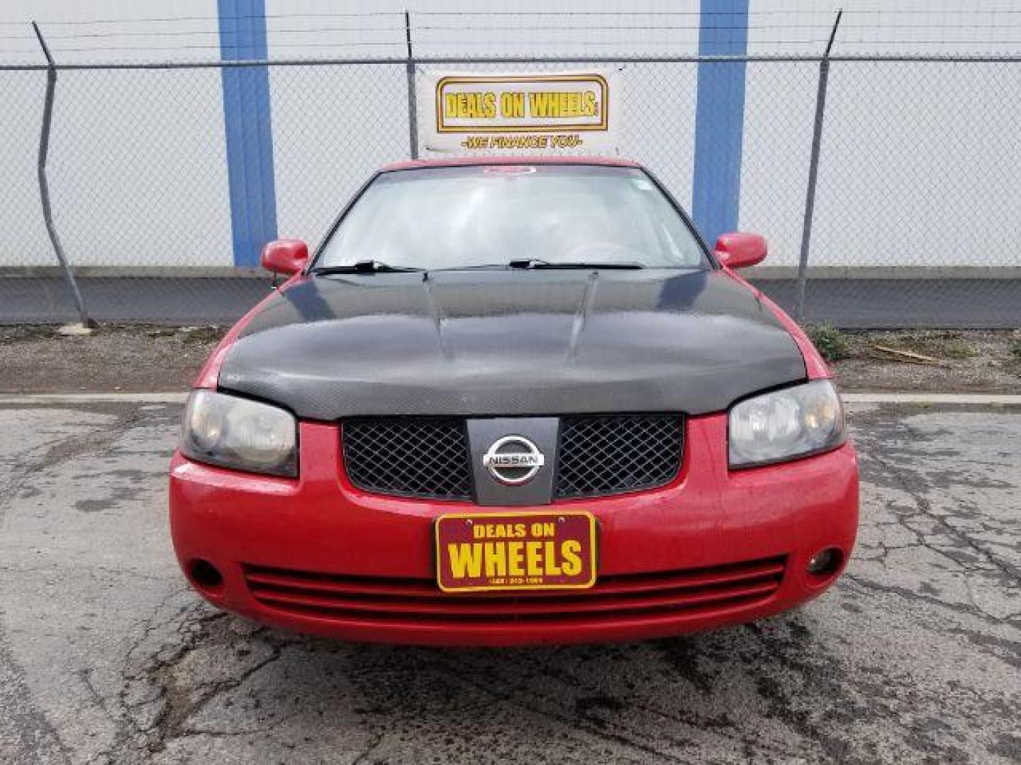 2006 Code Red Nissan Sentra SE-R Spec V (3N1AB51A16L) with an 2.5L L4 DOHC 16V engine, 6-Speed Manual transmission, located at 1800 West Broadway, Missoula, 59808, (406) 543-1986, 46.881348, -114.023628 - Photo#1