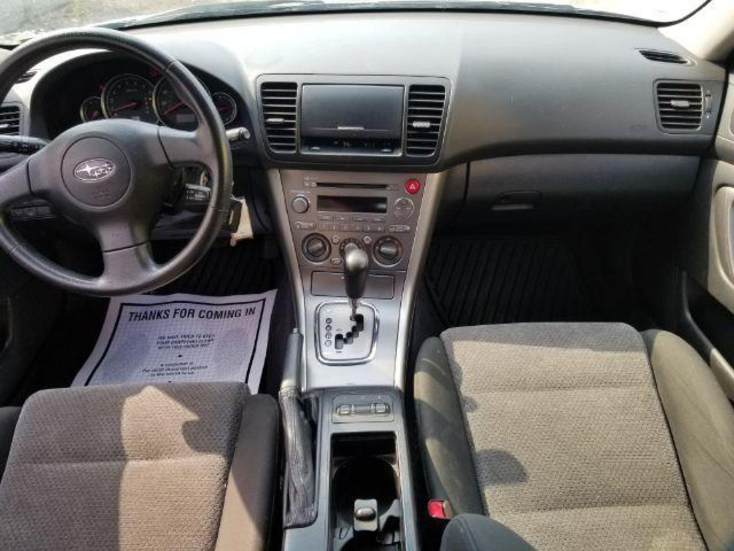 2006 Subaru Outback 2.5i Wagon (4S4BP61C967) with an 2.5L H4 SOHC 16V engine, 4-Speed Automatic transmission, located at 4047 Montana Ave., Billings, MT, 59101, 45.770847, -108.529800 - Photo#7