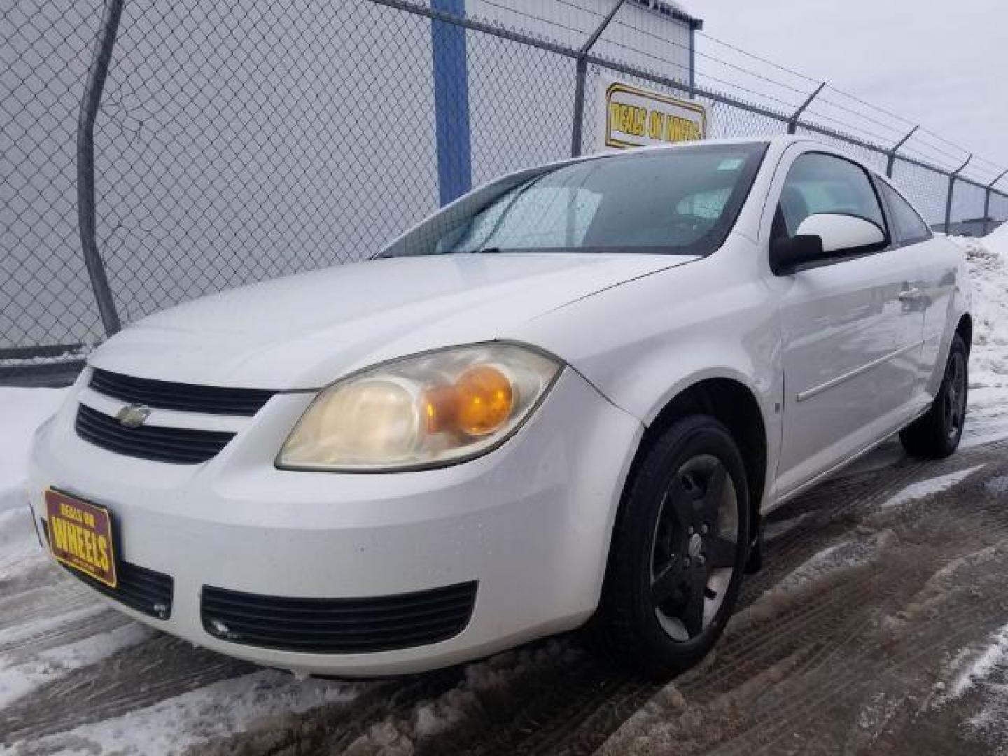 2007 Summit White Chevrolet Cobalt LT1 Coupe (1G1AL15F477) with an 2.2L L4 DOHC 16V engine, located at 4047 Montana Ave., Billings, MT, 59101, 45.770847, -108.529800 - Photo#0