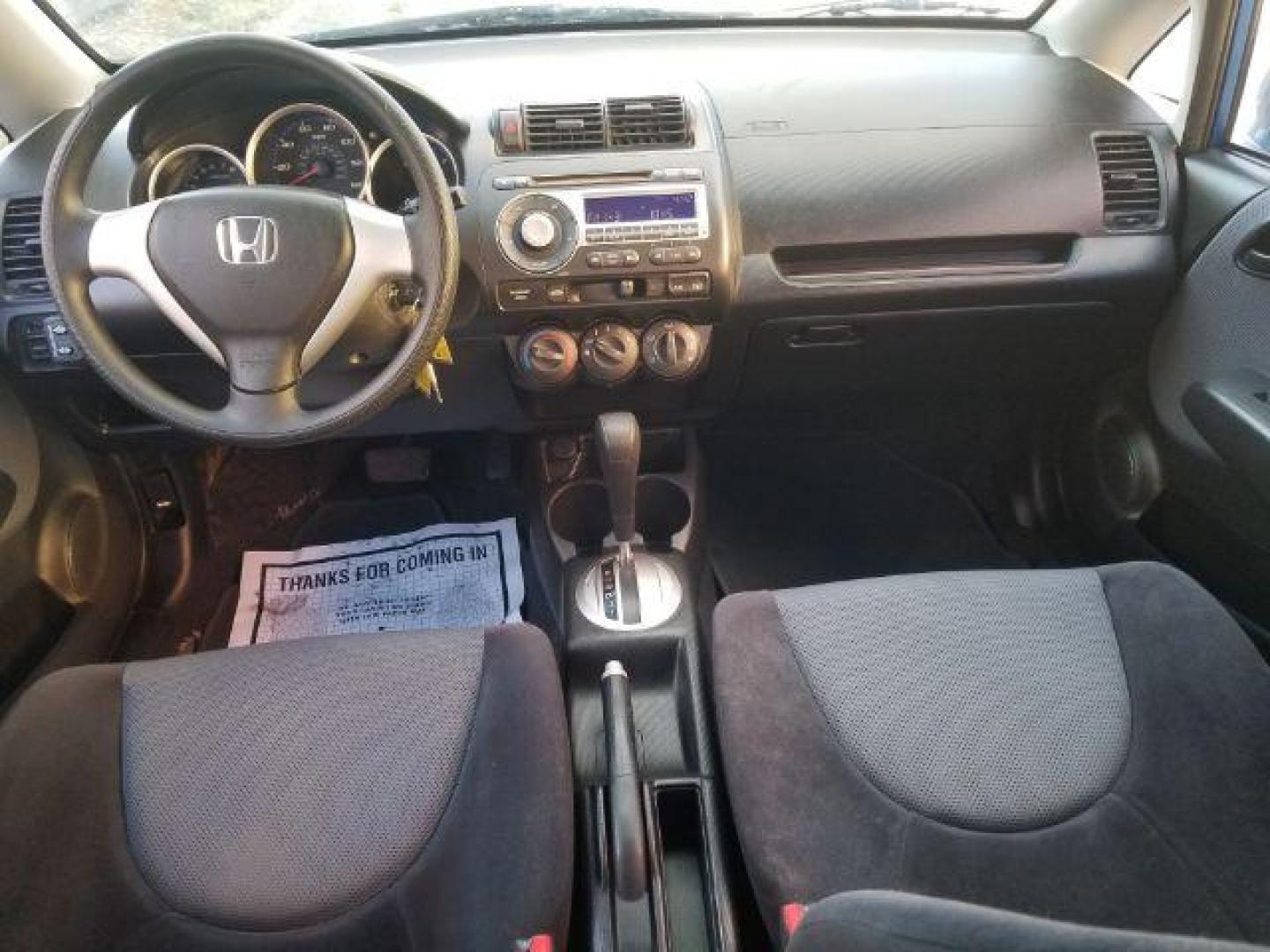 2007 Honda Fit 5-Speed AT (JHMGD38447S) with an 1.5L L4 SOHC 16V engine, 5-Speed Automatic transmission, located at 601 E. Idaho St., Kalispell, MT, 59901, (406) 300-4664, 0.000000, 0.000000 - Photo#7