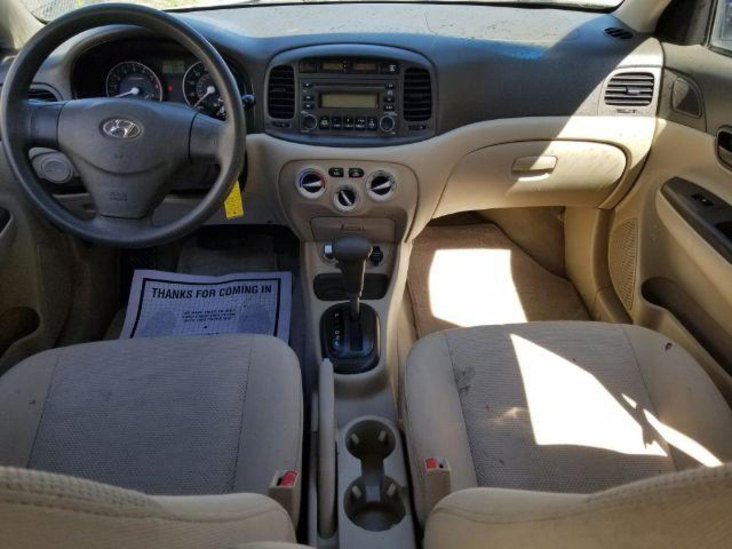 2007 Hyundai Accent GLS 4-Door (KMHCN46CX7U) with an 1.6L L4 DOHC 16V engine, located at 601 E. Idaho St., Kalispell, MT, 59901, (406) 300-4664, 0.000000, 0.000000 - Photo#11