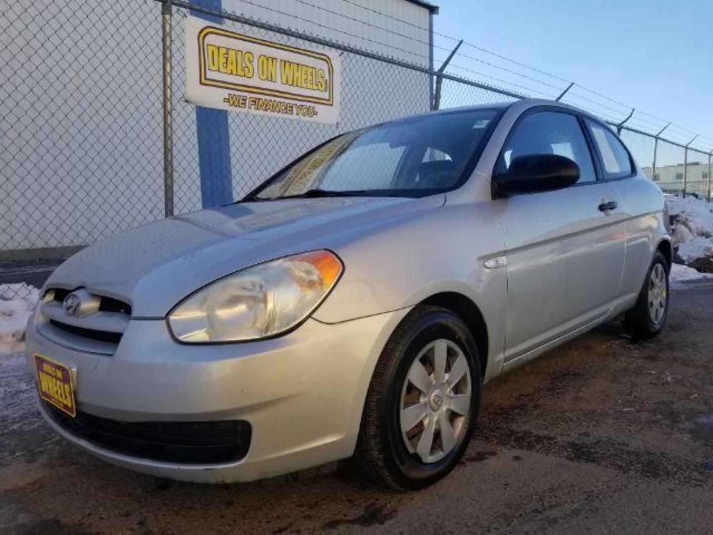 2007 Hyundai Accent GS 3-Door (KMHCM36C67U) with an 1.6L L4 DOHC 16V engine, located at 1800 West Broadway, Missoula, 59808, (406) 543-1986, 46.881348, -114.023628 - Photo#0