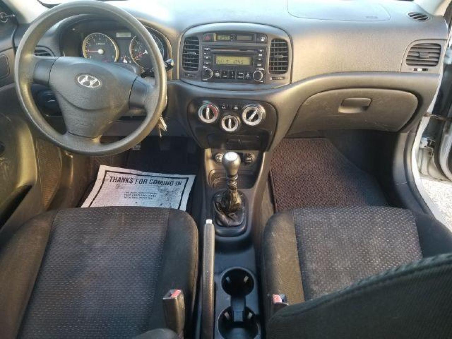 2007 Hyundai Accent GS 3-Door (KMHCM36C67U) with an 1.6L L4 DOHC 16V engine, located at 1800 West Broadway, Missoula, 59808, (406) 543-1986, 46.881348, -114.023628 - Photo#9