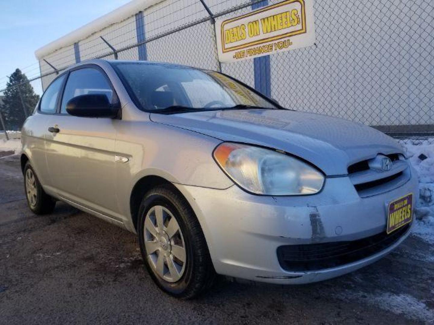 2007 Hyundai Accent GS 3-Door (KMHCM36C67U) with an 1.6L L4 DOHC 16V engine, located at 1800 West Broadway, Missoula, 59808, (406) 543-1986, 46.881348, -114.023628 - Photo#2