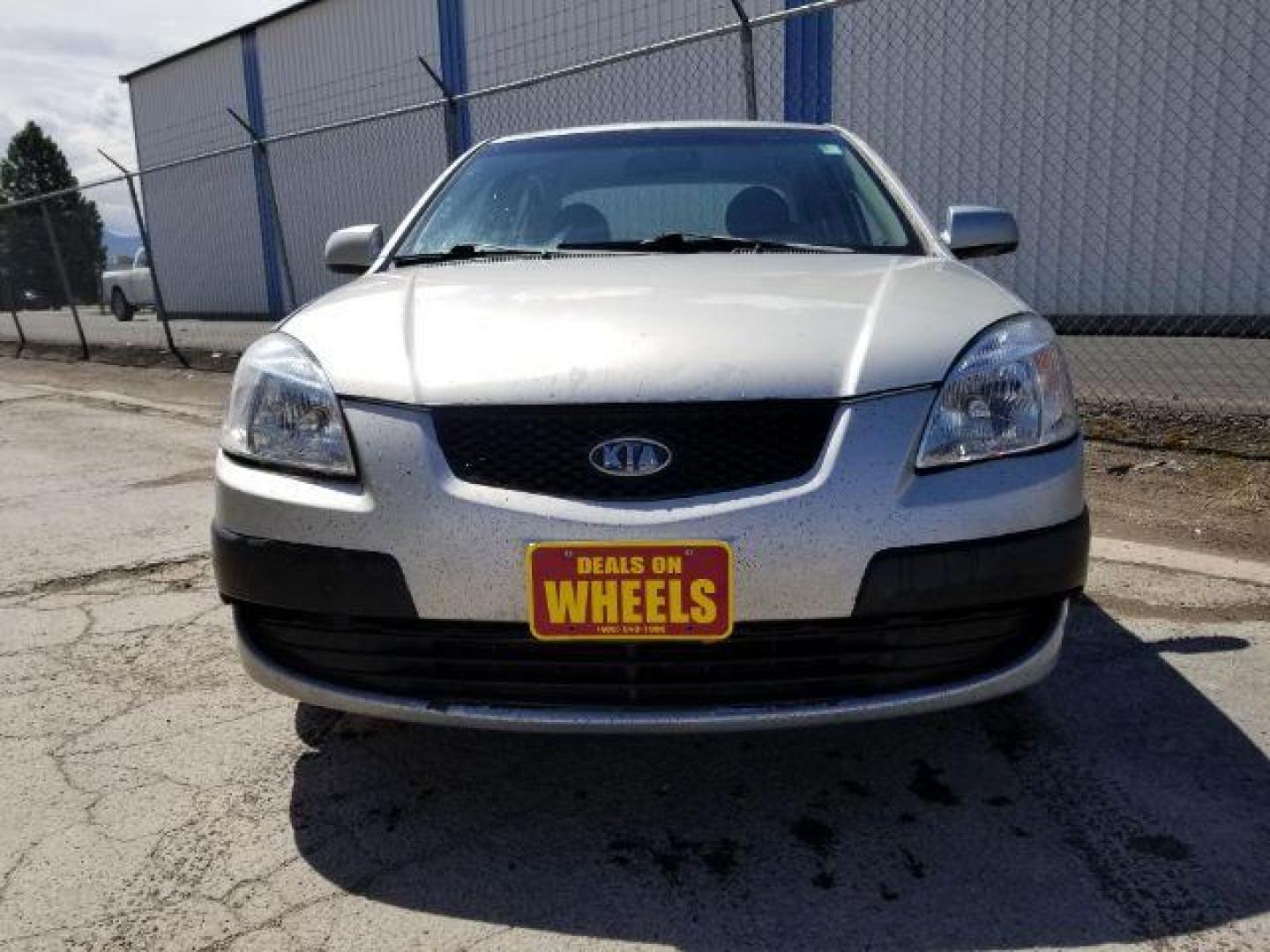 2007 Kia Rio LX (KNADE123976) with an 1.6L L4 DOHC 16V engine, located at 1800 West Broadway, Missoula, 59808, (406) 543-1986, 46.881348, -114.023628 - Photo#1