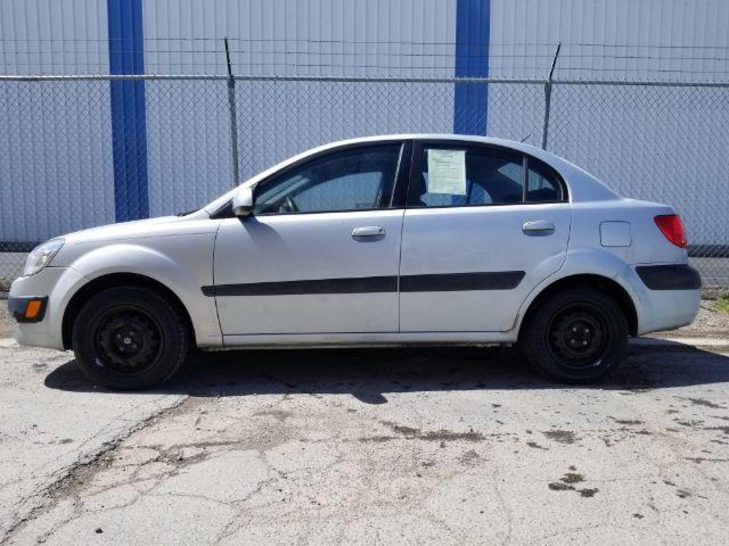 2007 Kia Rio LX (KNADE123976) with an 1.6L L4 DOHC 16V engine, located at 1800 West Broadway, Missoula, 59808, (406) 543-1986, 46.881348, -114.023628 - Photo#2