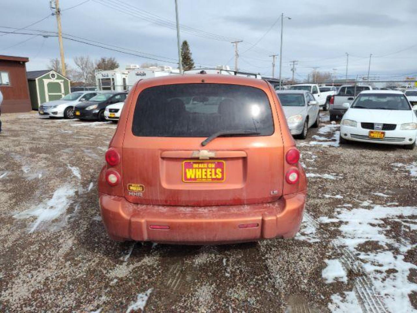 2008 Sunburst Orange II M Chevrolet HHR LS (3GNDA13D88S) with an 2.2L L4 DOHC 16V engine, 4-Speed Automatic transmission, located at 4801 10th Ave S,, Great Falls, MT, 59405, 0.000000, 0.000000 - Photo#3