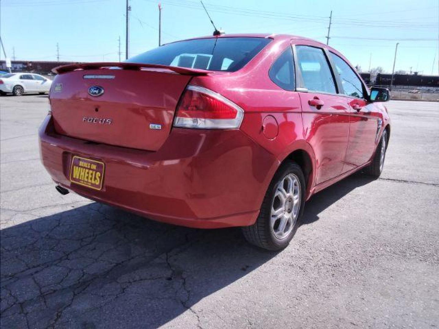 2008 Ford Focus SES Sedan (1FAHP35N98W) with an 2.0L L4 DOHC 16V engine, located at 4047 Montana Ave., Billings, MT, 59101, 45.770847, -108.529800 - Photo#4