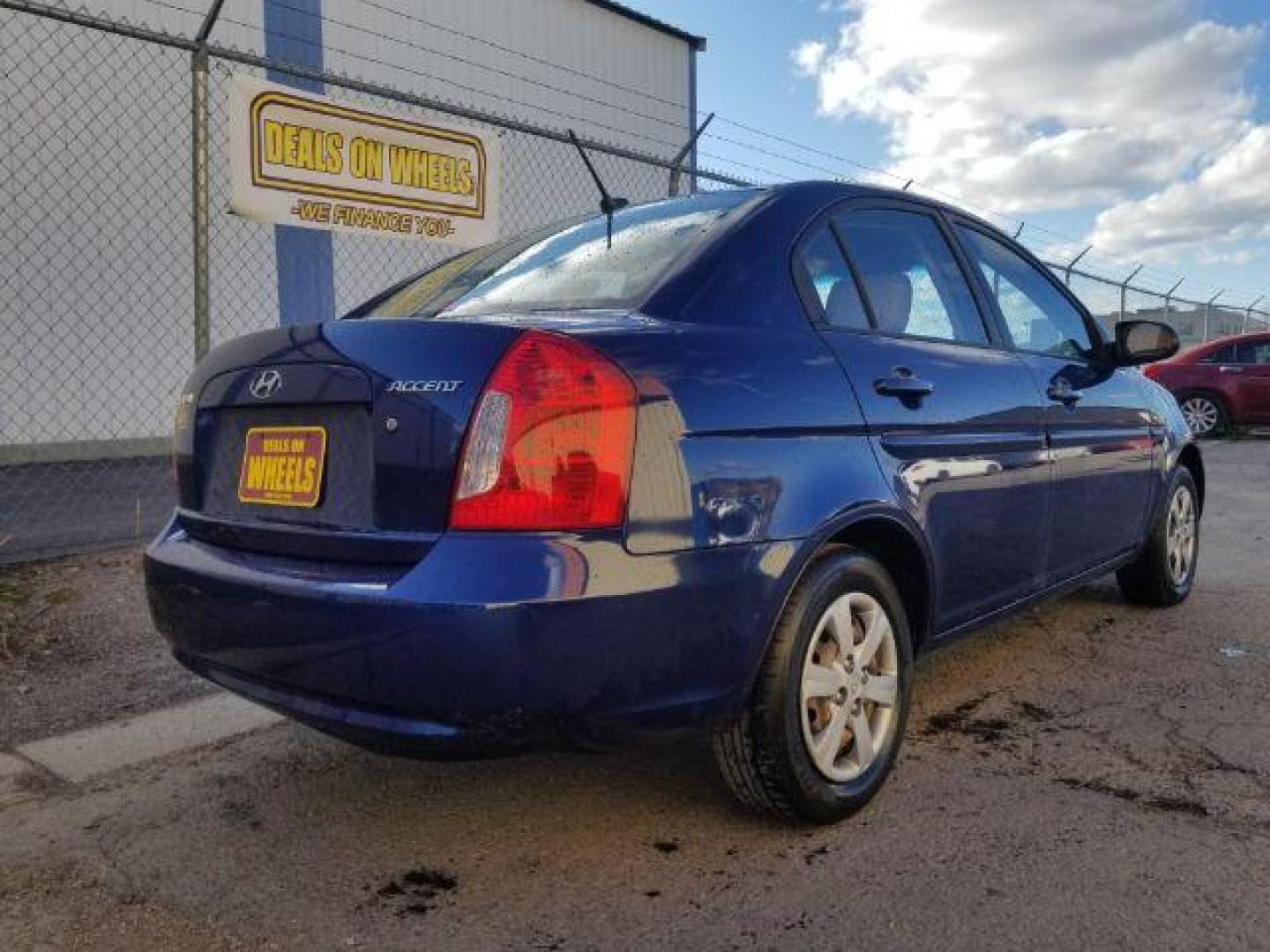 2008 Hyundai Accent GLS 4-Door (KMHCN46C28U) with an 1.6L L4 DOHC 16V engine, located at 1800 West Broadway, Missoula, 59808, (406) 543-1986, 46.881348, -114.023628 - Photo#4