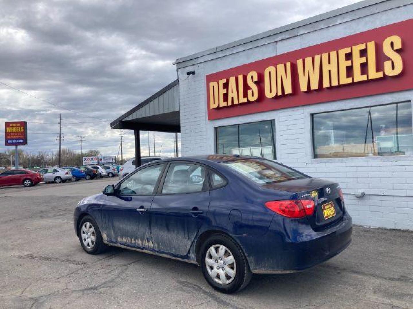 2008 Hyundai Elantra SE (KMHDU46D48U) with an 2.0L L4 DOHC 16V engine, located at 4047 Montana Ave., Billings, MT, 59101, 45.770847, -108.529800 - Photo#1