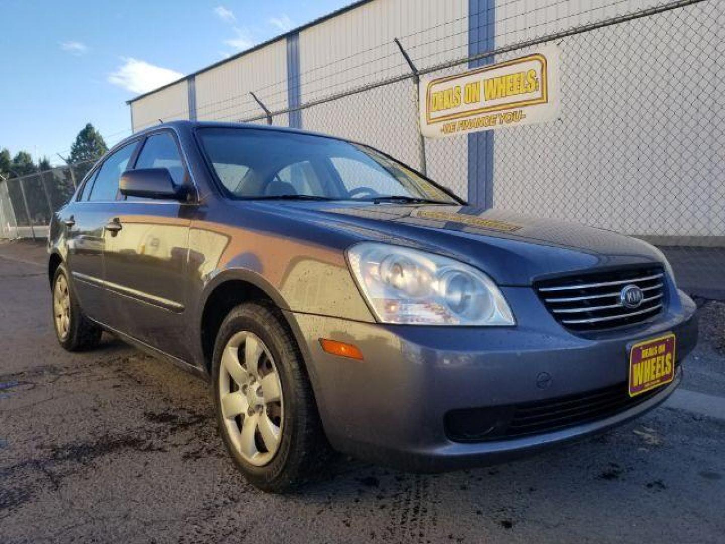 2008 Kia Optima LX (KNAGE123485) with an 2.4L L4 DOHC 16V engine, 4-Speed Automatic transmission, located at 4047 Montana Ave., Billings, MT, 59101, 45.770847, -108.529800 - Photo#2