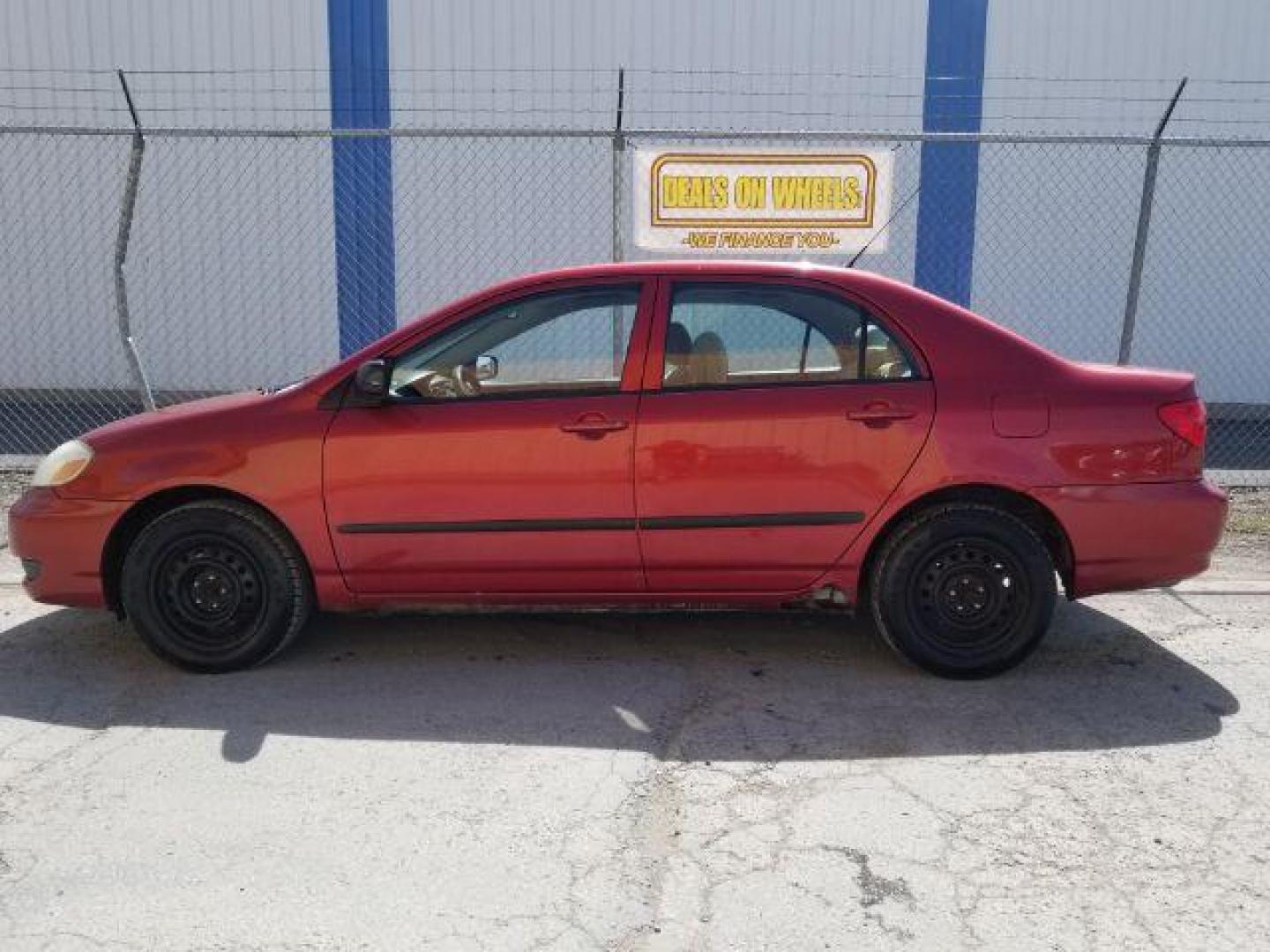 2008 Impulse Red Toyota Corolla CE (2T1BR32E88C) with an 1.8L L4 DOHC 16V engine, located at 1800 West Broadway, Missoula, 59808, (406) 543-1986, 46.881348, -114.023628 - Photo#2