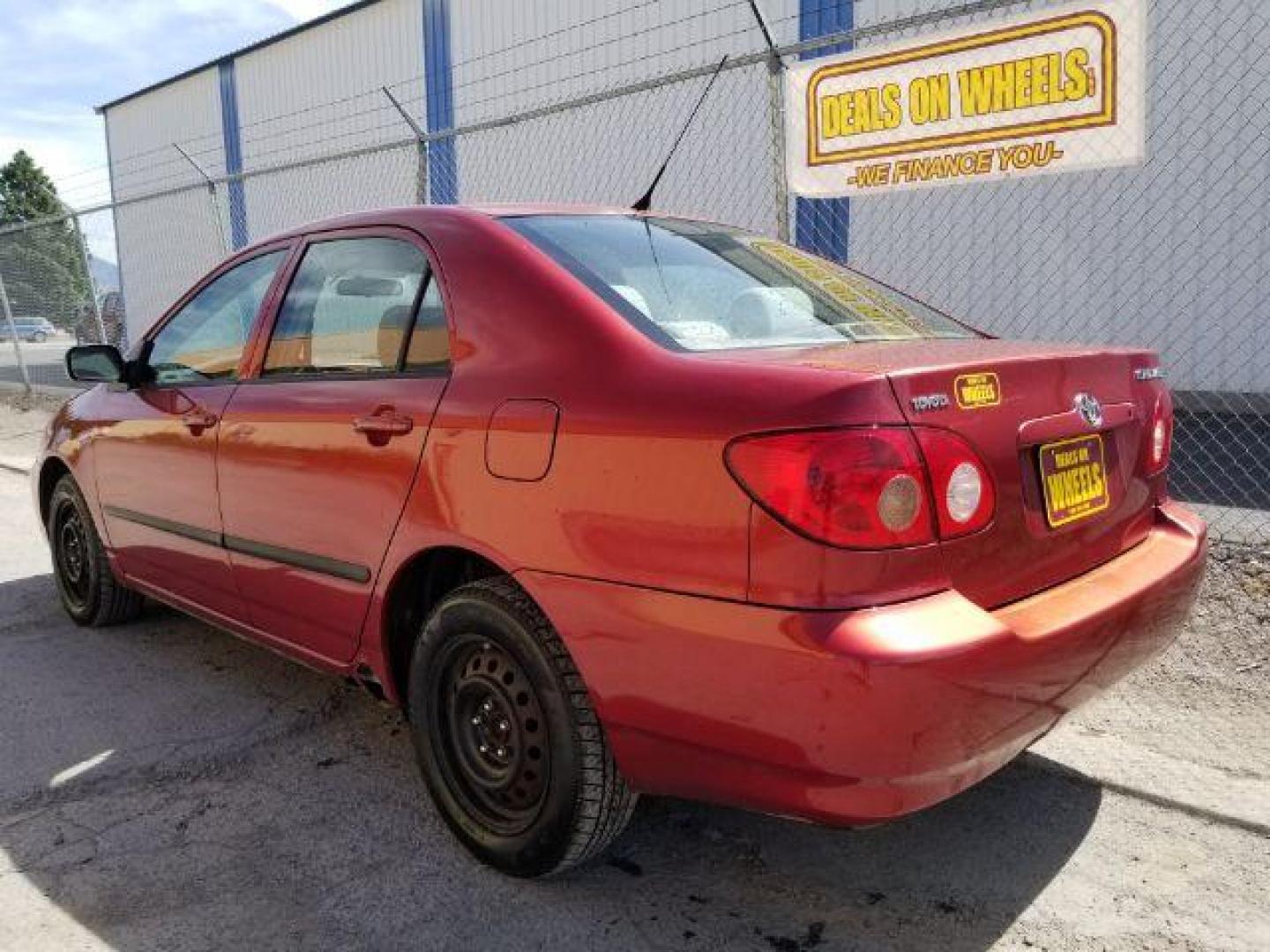 2008 Impulse Red Toyota Corolla CE (2T1BR32E88C) with an 1.8L L4 DOHC 16V engine, located at 1800 West Broadway, Missoula, 59808, (406) 543-1986, 46.881348, -114.023628 - Photo#3