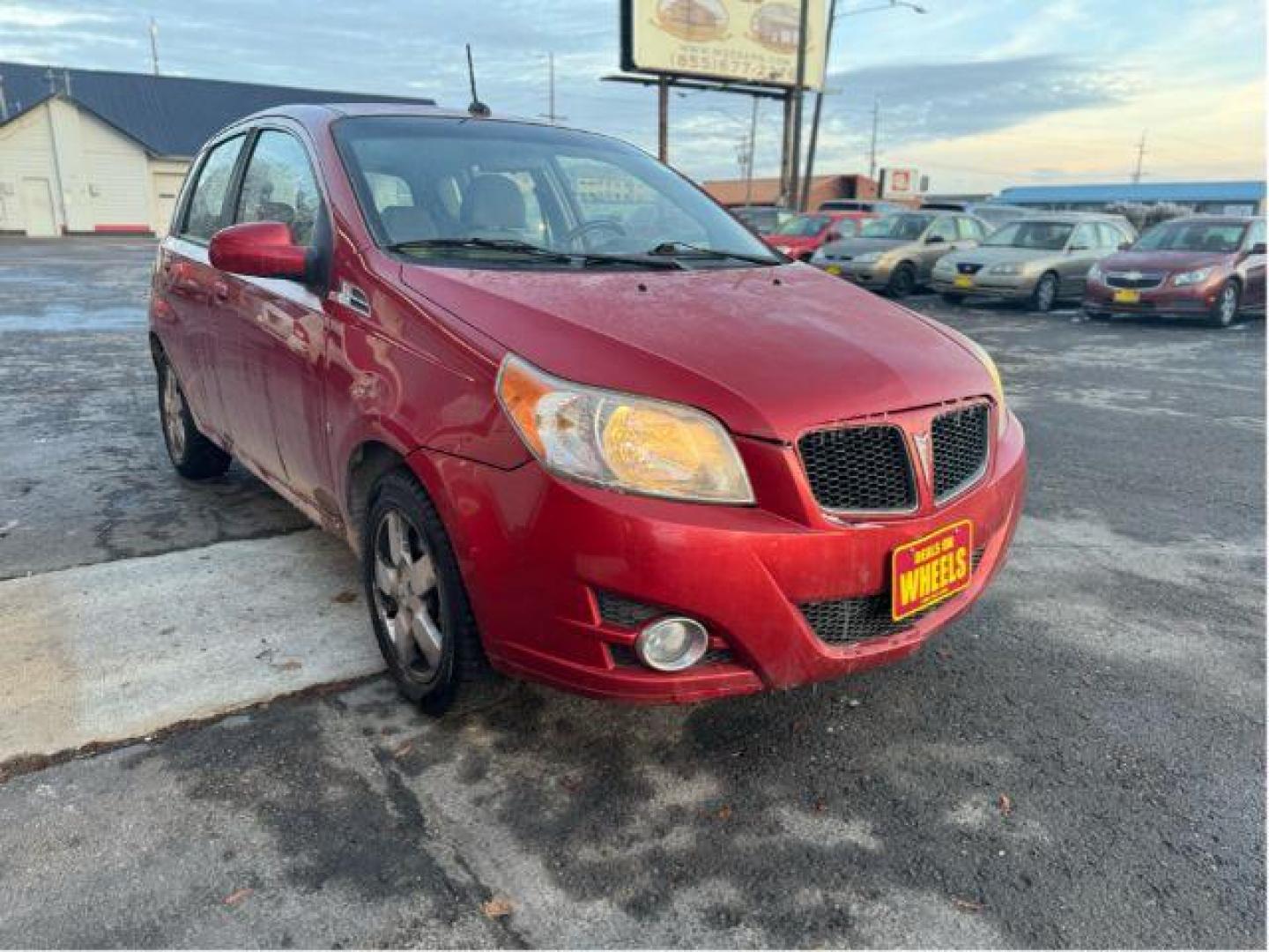 2009 Pontiac G3 Base (KL2TD66E49B) with an 1.6L L4 DOHC 16V engine, located at 601 E. Idaho St., Kalispell, MT, 59901, (406) 300-4664, 0.000000, 0.000000 - Photo#6