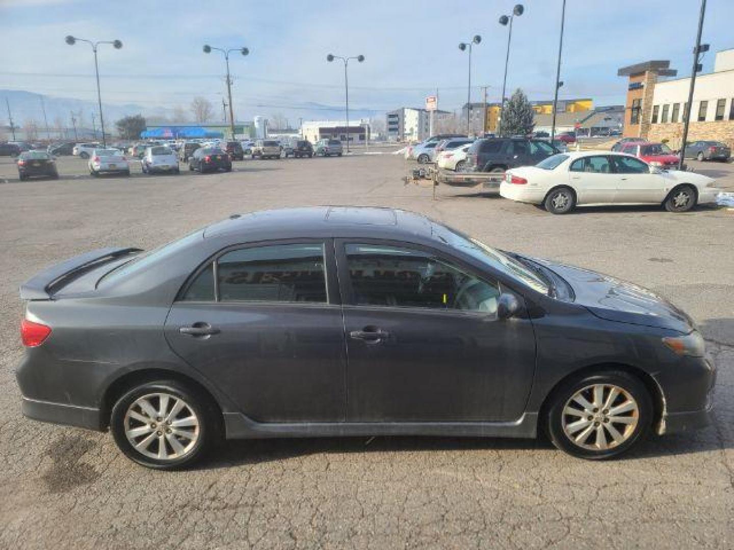 2009 Toyota Corolla S 4-Speed AT (1NXBU40E69Z) with an 1.8L L4 DOHC 16V engine, 4-Speed Automatic transmission, located at 1800 West Broadway, Missoula, 59808, (406) 543-1986, 46.881348, -114.023628 - Photo#2