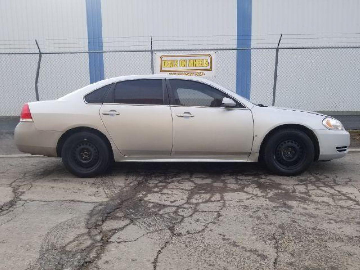 2010 Silver Ice Metallic Chevrolet Impala LS (2G1WA5EN0A1) with an 3.5L V6 OHV 16V engine, 4-Speed Automatic transmission, located at 1800 West Broadway, Missoula, 59808, (406) 543-1986, 46.881348, -114.023628 - Photo#3