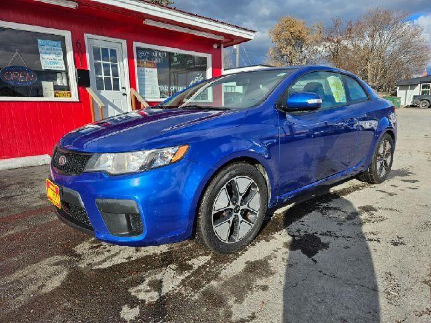 2010 Kia Forte Koup EX (KNAFU6A29A5) with an 2.0L L4 DOHC 16V engine, located at 601 E. Idaho St., Kalispell, MT, 59901, (406) 300-4664, 0.000000, 0.000000 - Photo#0