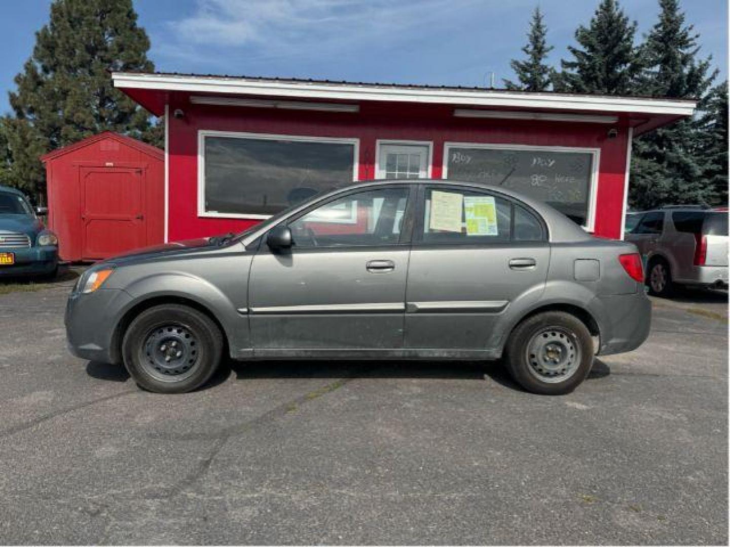 2010 Kia Rio LX (KNADH4A31A6) with an 1.6L L4 DOHC 16V engine, located at 601 E. Idaho St., Kalispell, MT, 59901, (406) 300-4664, 0.000000, 0.000000 - Photo#9