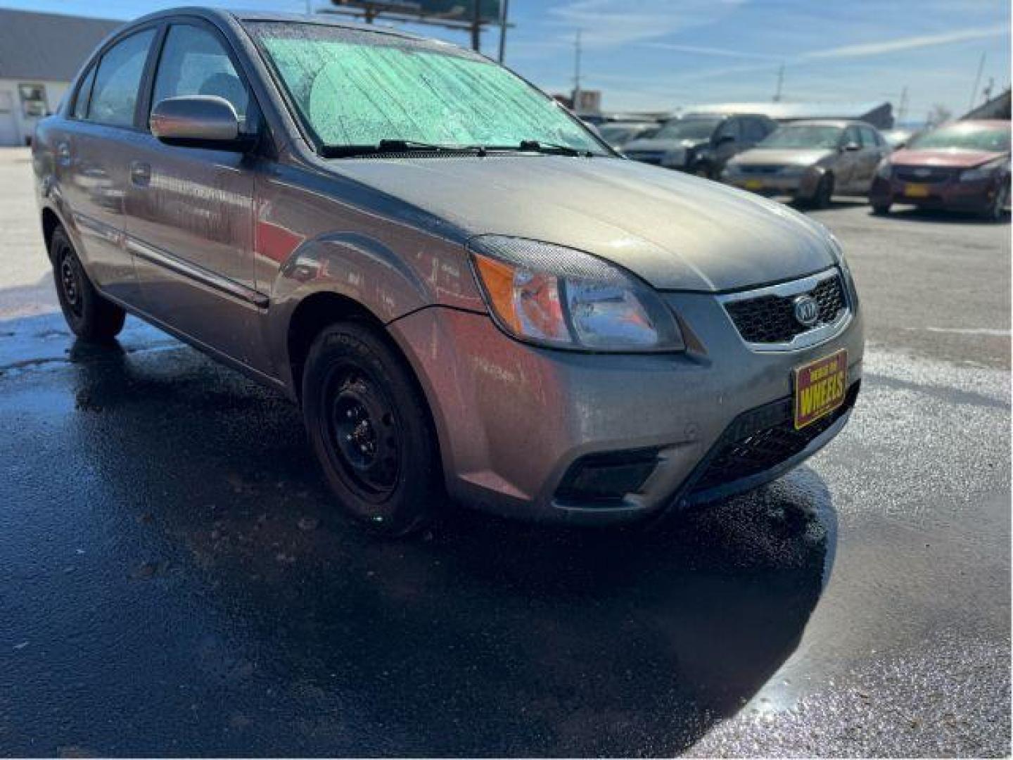 2010 Kia Rio LX (KNADH4A31A6) with an 1.6L L4 DOHC 16V engine, located at 601 E. Idaho St., Kalispell, MT, 59901, (406) 300-4664, 0.000000, 0.000000 - Photo#3