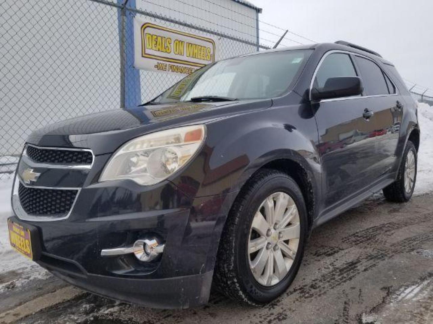 2011 Black Chevrolet Equinox 2LT AWD (2CNFLNE50B6) with an 3.0L V6 DOHC 24V engine, 6-Speed Automatic transmission, located at 1800 West Broadway, Missoula, 59808, (406) 543-1986, 46.881348, -114.023628 - Photo#0