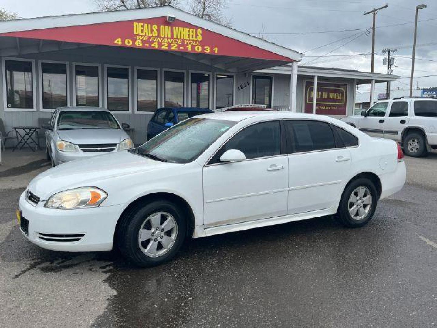 2011 Summit White Chevrolet Impala LS (2G1WF5EK9B1) with an 3.5L V6 OHV 16V FFV engine, 4-Speed Automatic transmission, located at 1821 N Montana Ave., Helena, MT, 59601, 0.000000, 0.000000 - Photo#0