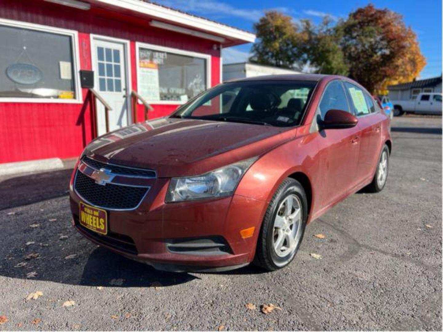 2012 Chevrolet Cruze 1LT (1G1PF5SC7C7) with an 1.4L L4 DOHC 16V TURBO engine, 6-Speed Automatic transmission, located at 601 E. Idaho St., Kalispell, MT, 59901, (406) 300-4664, 0.000000, 0.000000 - Photo#0