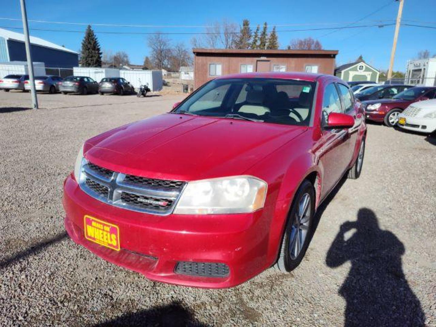 2012 Redline 2 Coat Pearl Dodge Avenger SXT (1C3CDZCB3CN) with an 2.4L L4 DOHC 16V engine, 6-Speed Automatic transmission, located at 4801 10th Ave S,, Great Falls, MT, 59405, 0.000000, 0.000000 - Photo#0