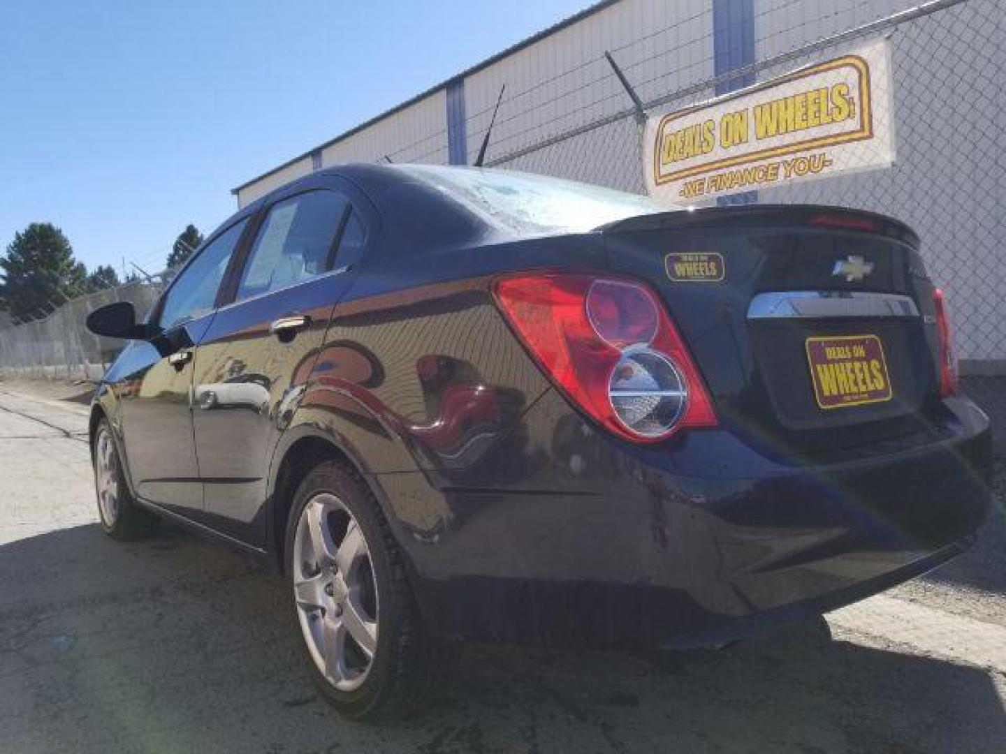 2013 Chevrolet Sonic LTZ Auto Sedan (1G1JE5SB4D4) with an 1.4L L4 DOHC 24V TUR engine, 6-Speed Automatic transmission, located at 601 E. Idaho St., Kalispell, MT, 59901, (406) 300-4664, 0.000000, 0.000000 - Photo#3