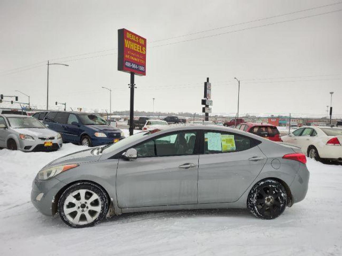 2013 Hyundai Elantra GLS A/T (KMHDH4AEXDU) with an 1.8L L4 DOHC 16V engine, 6-Speed Automatic transmission, located at 4801 10th Ave S,, Great Falls, MT, 59405, 0.000000, 0.000000 - Photo#1