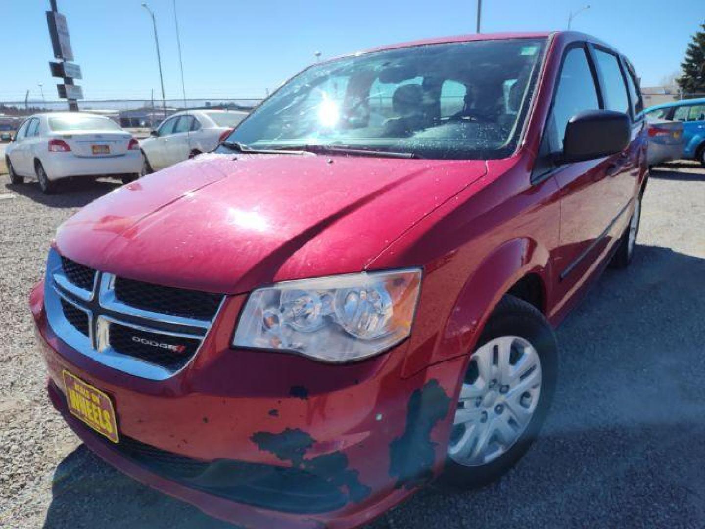 2014 Dodge Grand Caravan SE (2C4RDGBG2ER) with an 3.6L V6 DOHC 24V engine, 6-Speed Automatic transmission, located at 4801 10th Ave S,, Great Falls, MT, 59405, 0.000000, 0.000000 - Photo#0