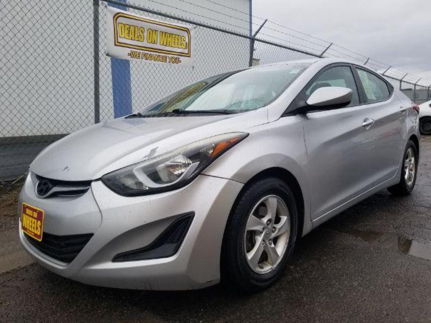 2014 Hyundai Elantra GLS A/T (5NPDH4AE6EH) with an 1.8L L4 DOHC 16V engine, 6-Speed Automatic transmission, located at 4047 Montana Ave., Billings, MT, 59101, 45.770847, -108.529800 - Photo#0