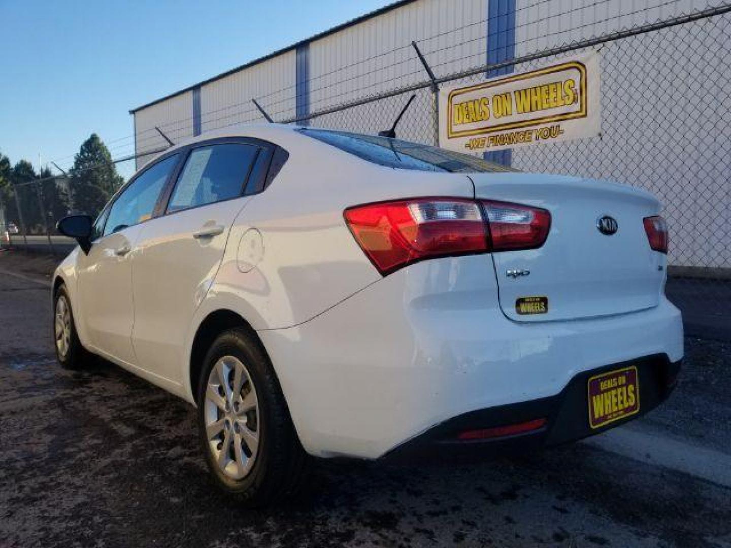 2014 Kia Rio LX (KNADM4A37E6) with an 1.6L L4 DOHC 16V engine, located at 1800 West Broadway, Missoula, 59808, (406) 543-1986, 46.881348, -114.023628 - Photo#5