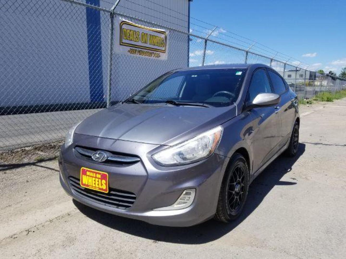 2015 Hyundai Accent GLS 4-Door 6A (KMHCT4AE3FU) with an 1.6L L4 DOHC 16V engine, 6-Speed Automatic transmission, located at 1821 N Montana Ave., Helena, MT, 59601, 0.000000, 0.000000 - Photo#0