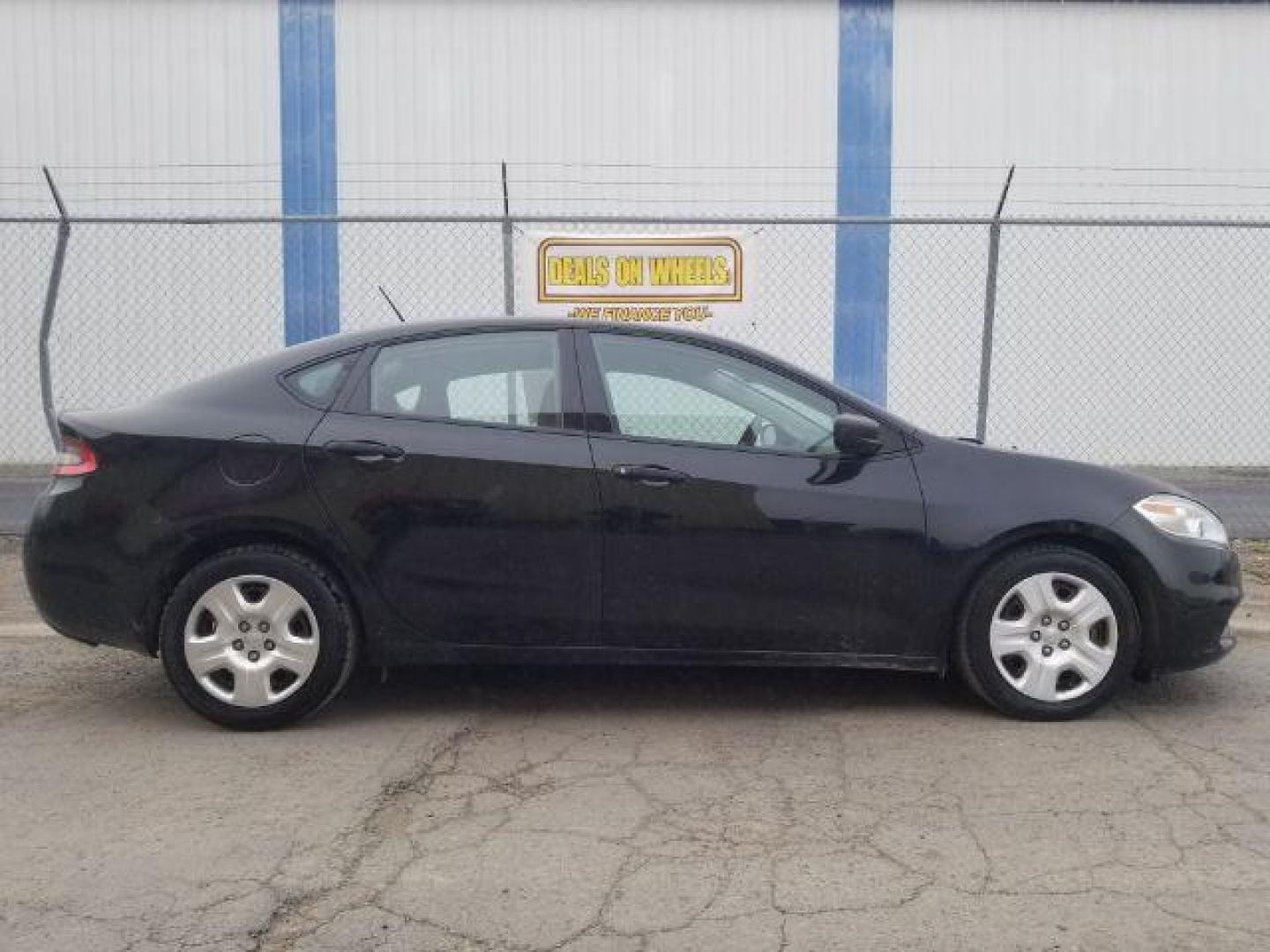 2016 Black Dodge Dart SE (1C3CDFAA7GD) with an 2.0L L4 DOHC 16V TUR engine, located at 601 E. Idaho St., Kalispell, MT, 59901, (406) 300-4664, 0.000000, 0.000000 - Photo#3